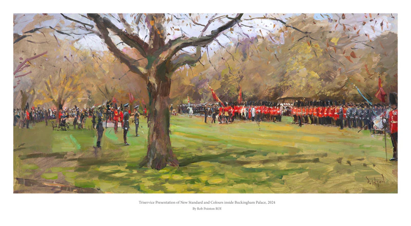 Limited Edition Print - Household Cavalry & Household Division artist residency - Image 14