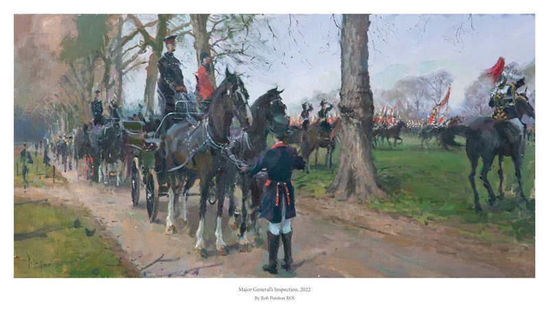 Limited Edition Print - Household Cavalry & Household Division artist residency - Image 15