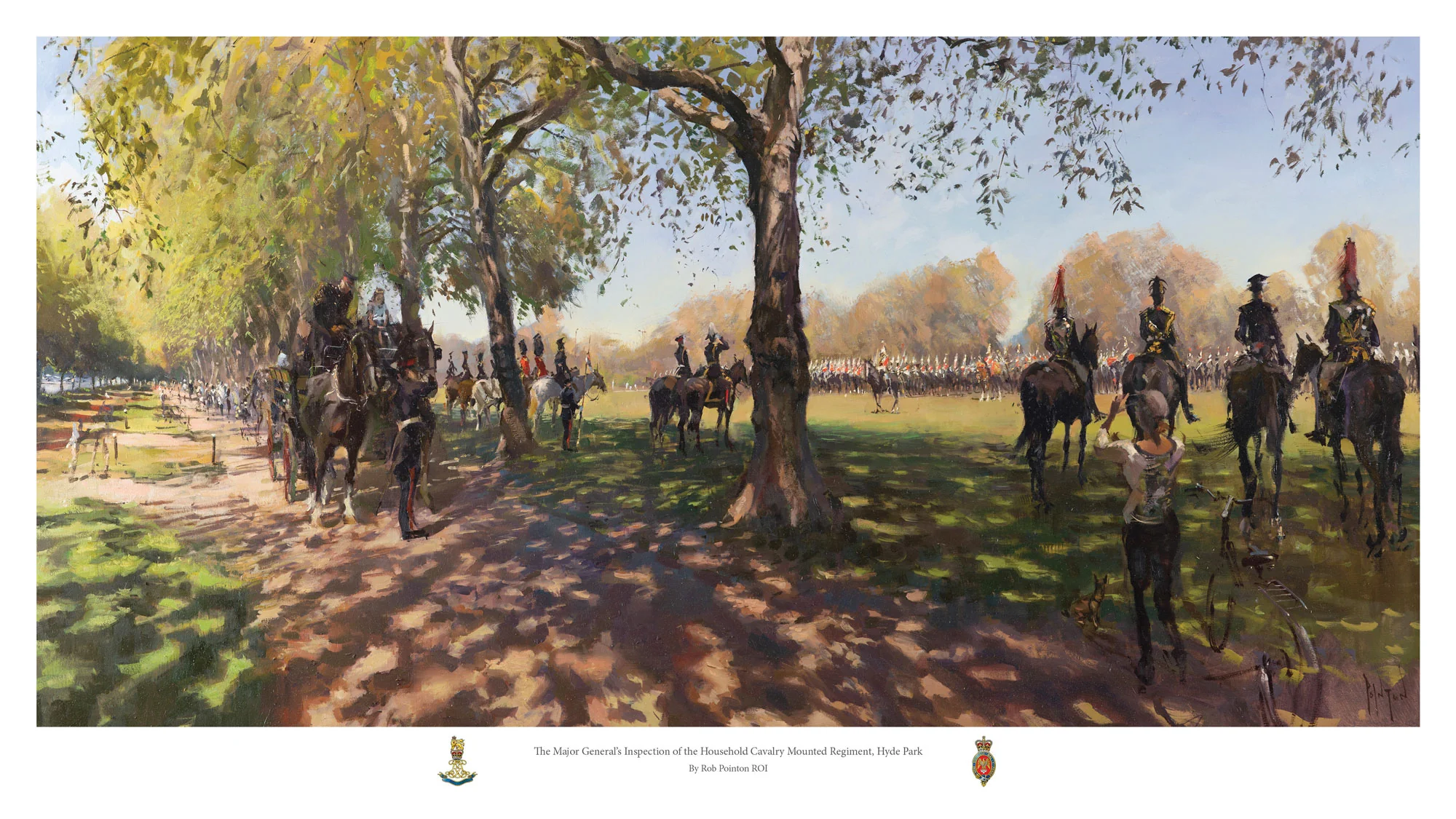 Limited Edition Print - Household Cavalry & Household Division artist residency - Image 3