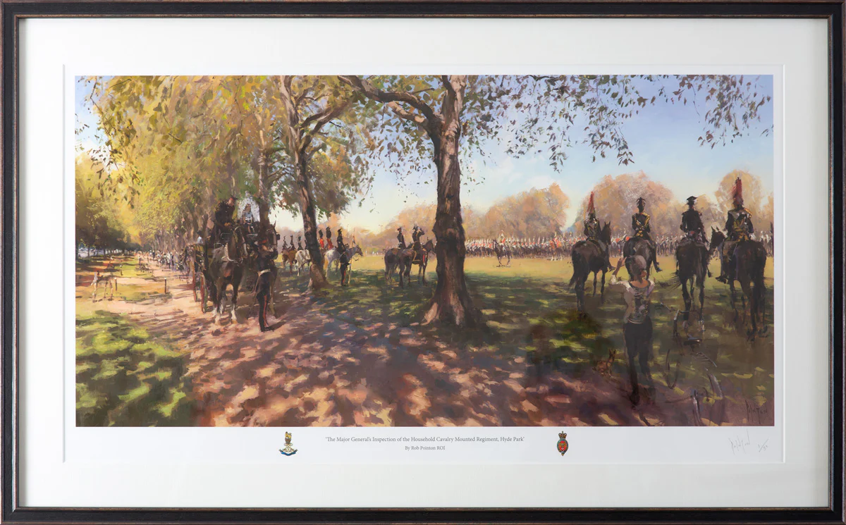 Limited Edition Print - Household Cavalry & Household Division artist residency - Image 4